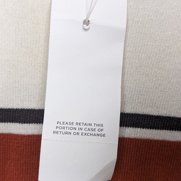 NWT LOFT Women's Striped Knit Top 🌈 - Picture 9 of 12